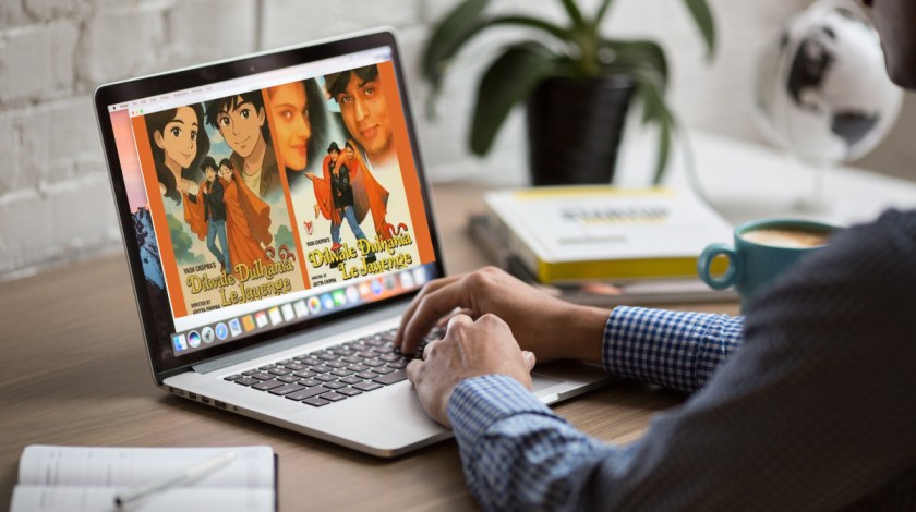 A Bollywood celebrity sharing their AI-generated Ghibli-style portrait on Instagram – 1 Shahrukh Khan DigitalDotAds Blog